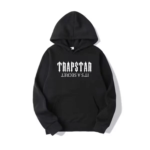 Trapstar Its Secret Black Hoodie